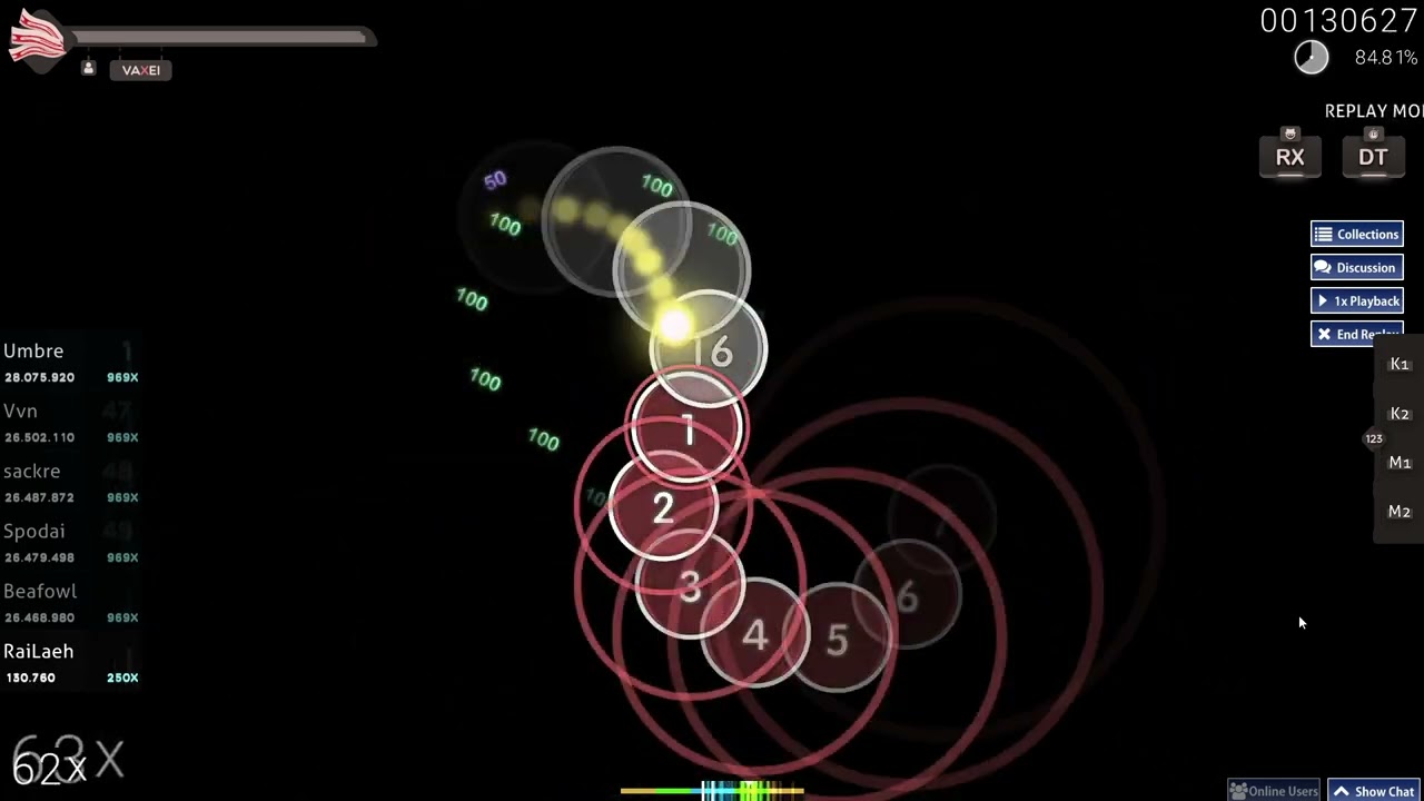 AZUL REMIX DT RELAX SIX DIGIT OSU