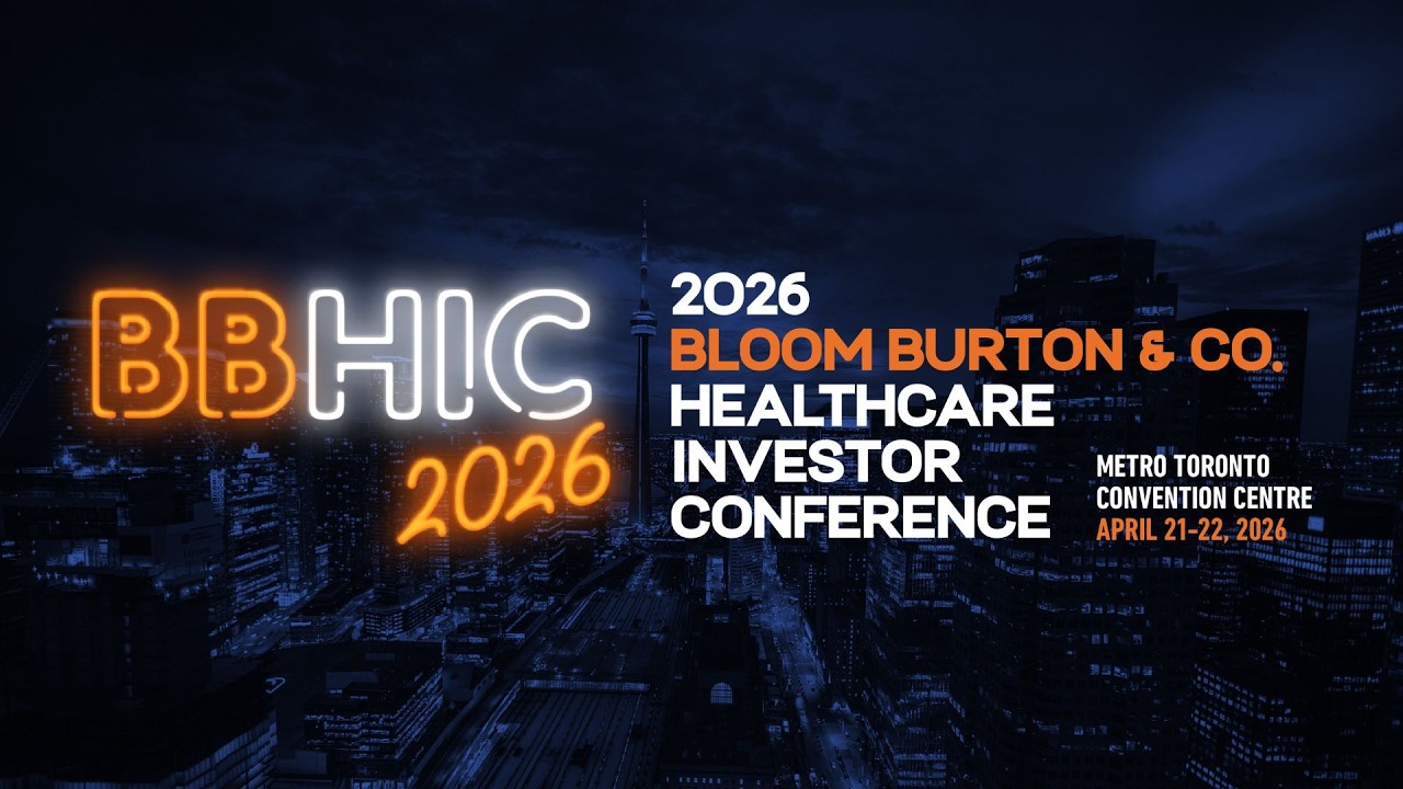2026 Bloom Burton & Co. Healthcare Investor Conference Trailer