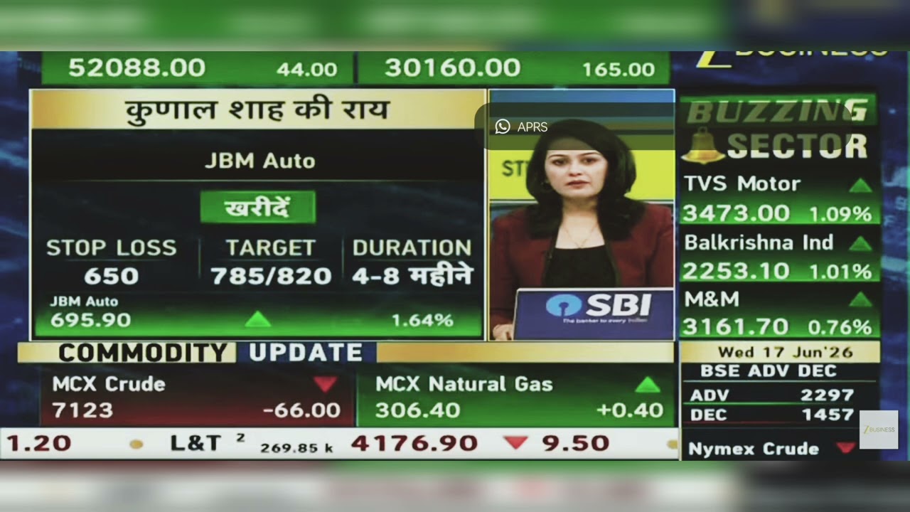 JBM Auto Share News Today: JBM Auto Share Latest News | JBM Auto Share News | 17th June 2026