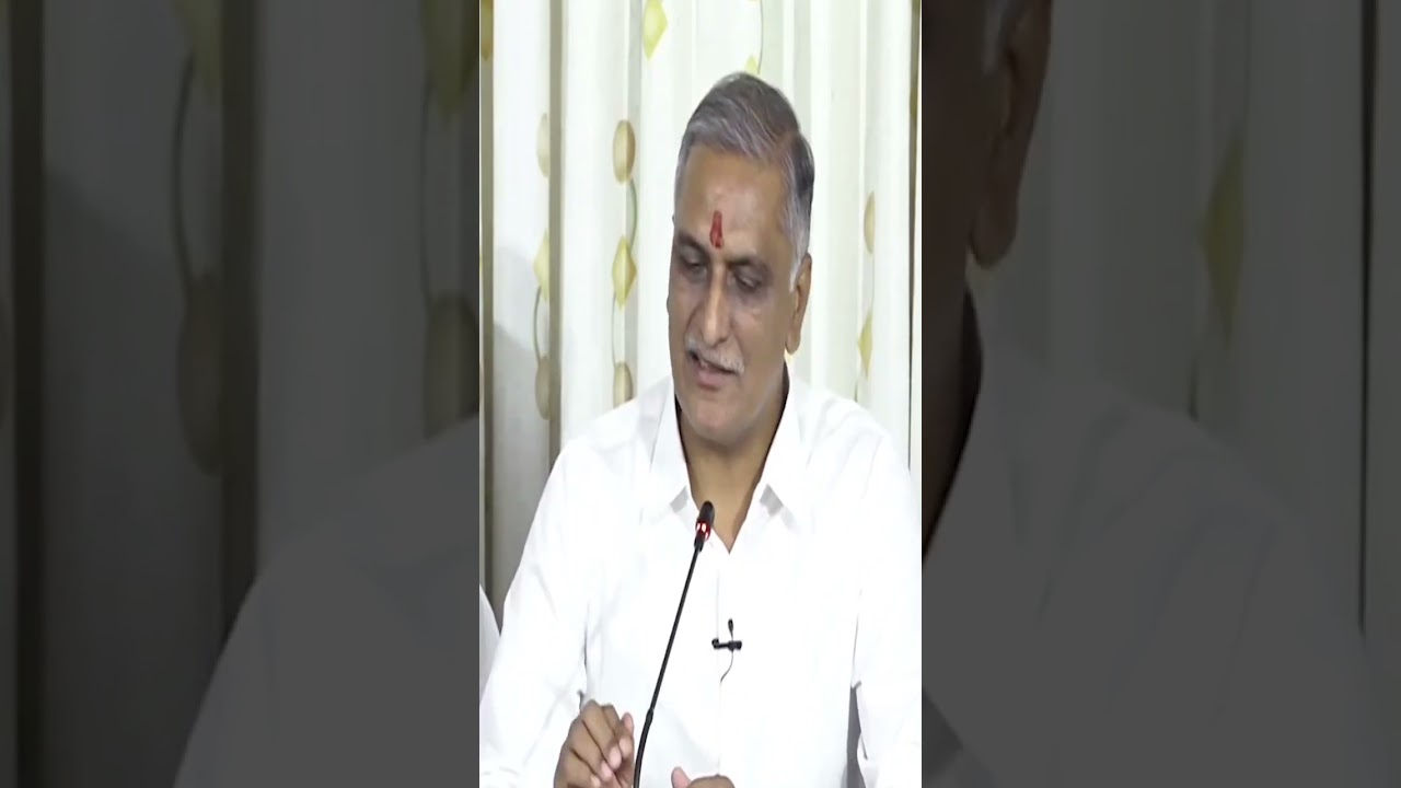 Harish Rao Slams Congress #telangananews #telangana #harishrao #congress #congressnews #brs