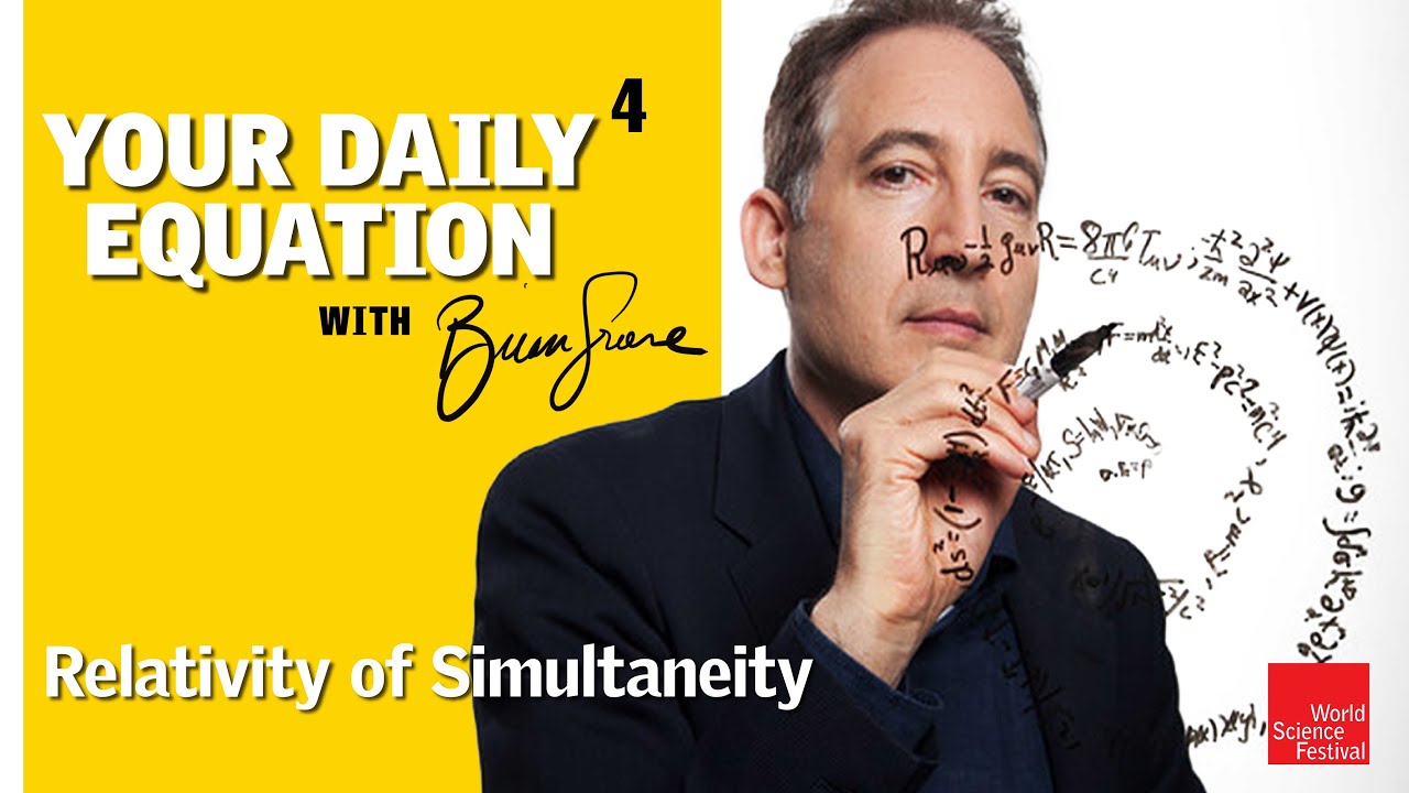 Your Daily Equation #4: Relativity of Simultaneity