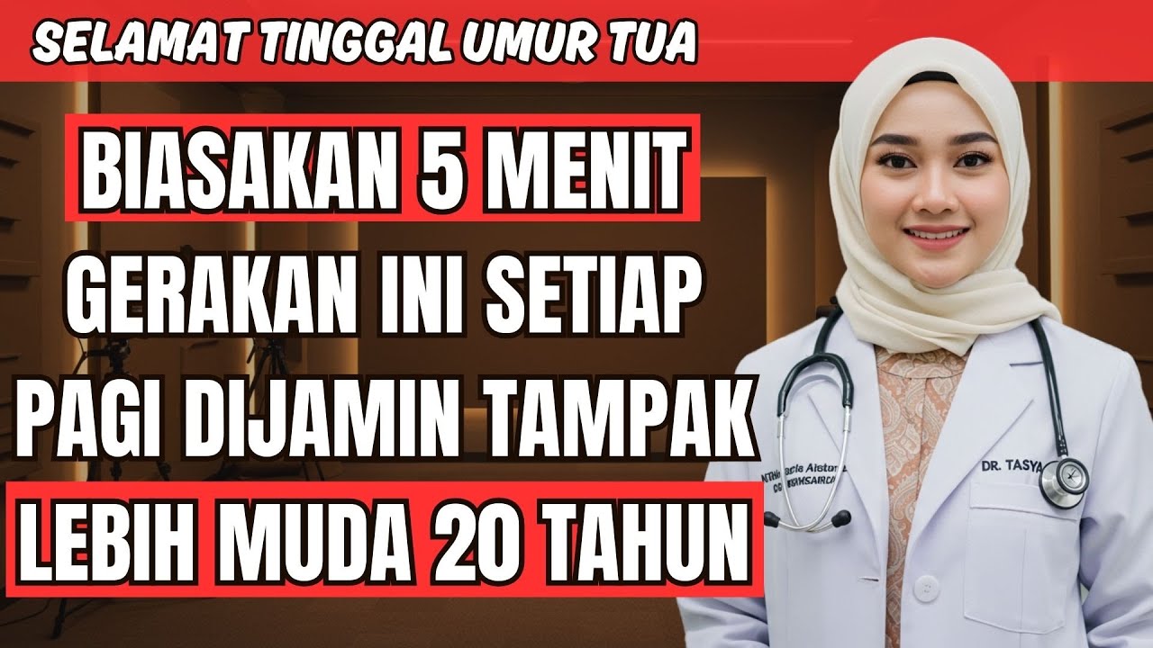 5 GERAKAN WAJIB Lansia Setelah BANGUN TIDUR agar Sehat, Stabil & PANJANG UMUR