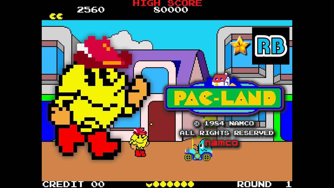 1984 [60fps] Pac-Land