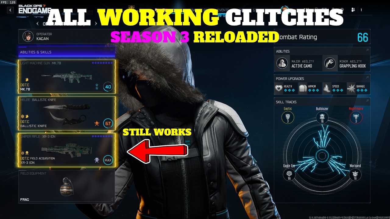 ALL WORKING GLITCHES IN ENDGAME SEASON 3 RELOADED