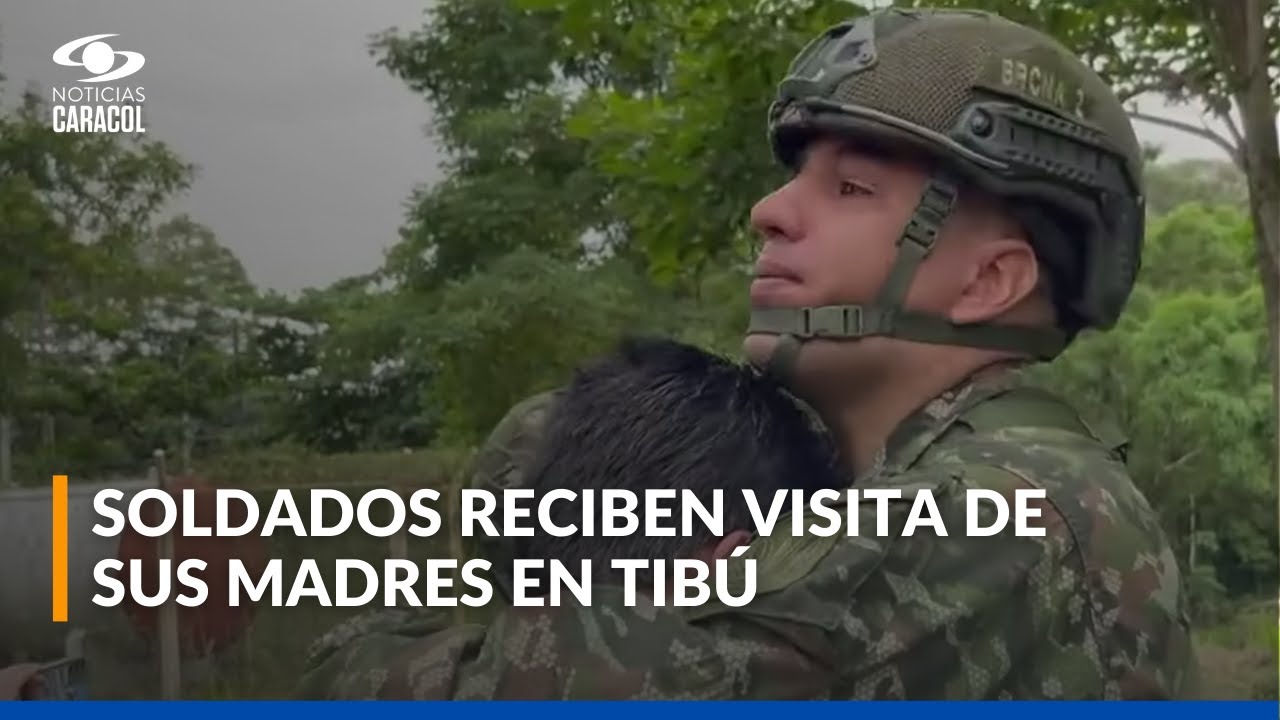 Ejército llevó a madres de soldados hasta base de Tibú para reencontrarse en Navidad