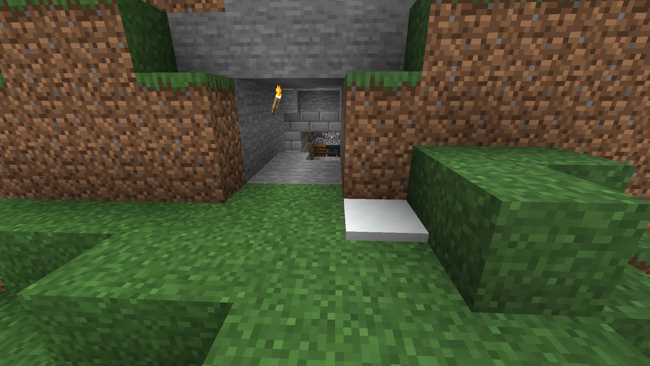 Opening a redstone door... With a snow layer?
