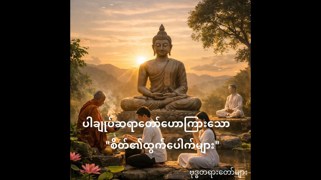 စိတ်၏ထွက်ပေါက်များ | စိတ်ကို ကယ်တင်ပေးသော တရားလမ်း