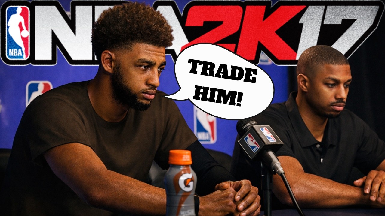 JUSTICE YOUNG IS GETTING TRADED! - NBA 2K17 MyCAREER