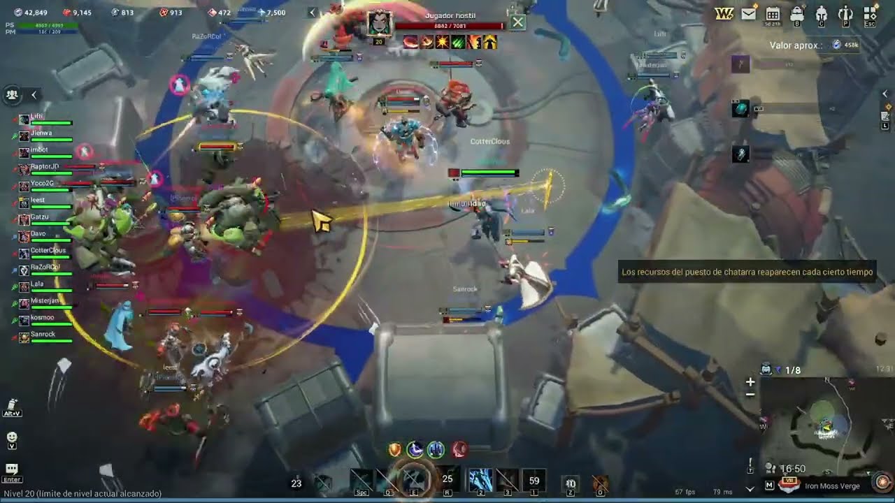 Warborne Season 2.1 First Day PvP