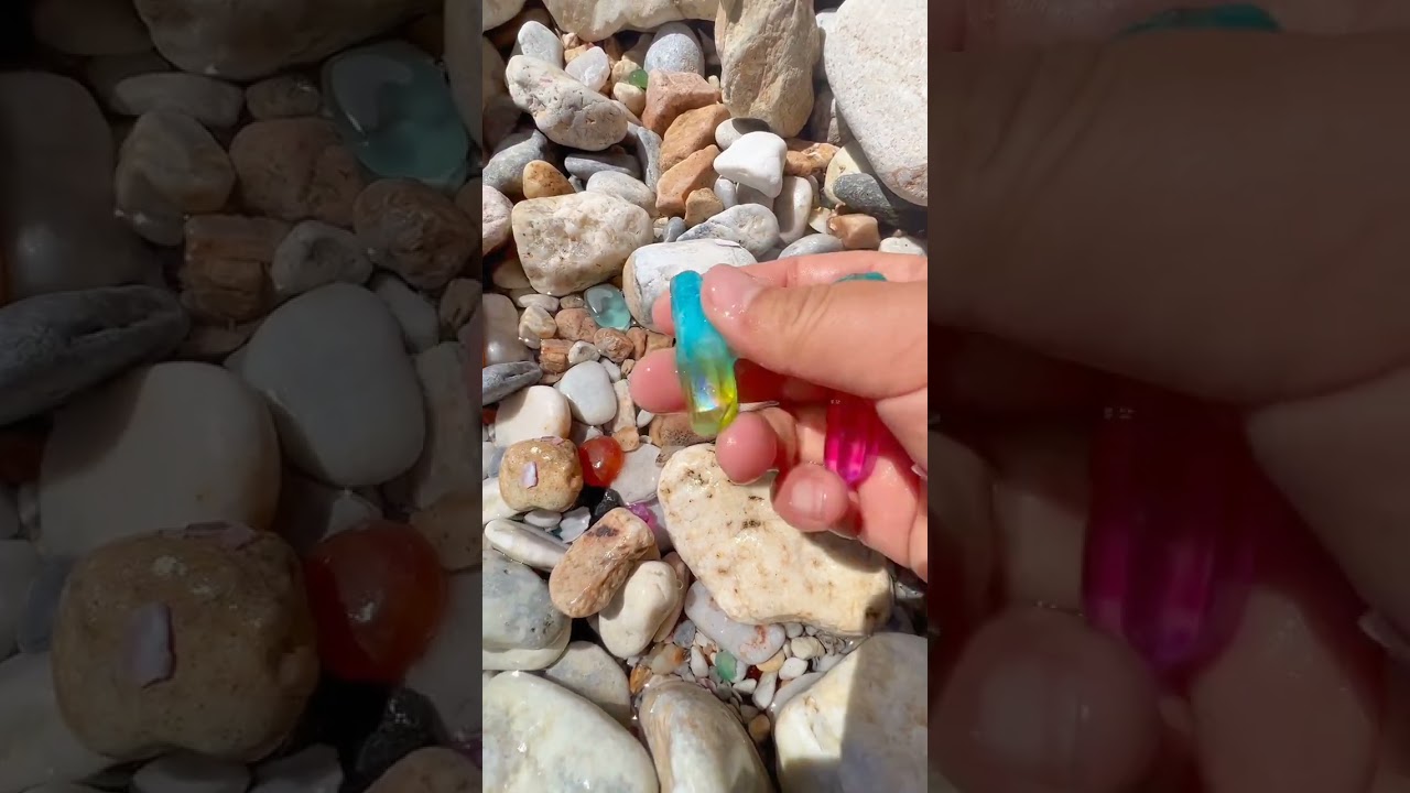Rainbow Beach's Crystal Secrets, but beneath the sand lies a secret world of crystals.
