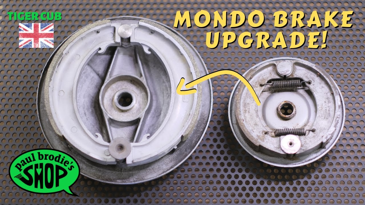 My Big, Over-Sized, Mondo Front Brake // Paul Brodie's Shop