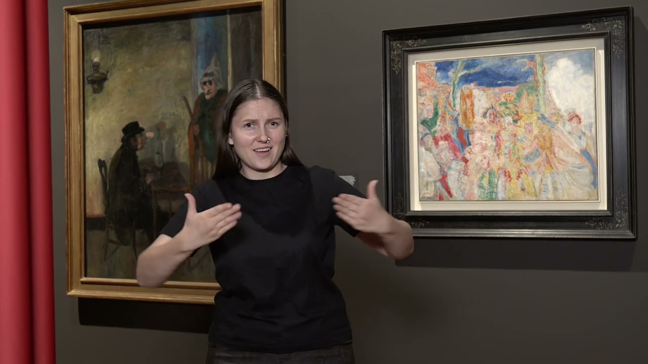 PJM / Czarny karnawał. Ensor / Wojtkiewicz - James Ensor, Karnawał w Binche