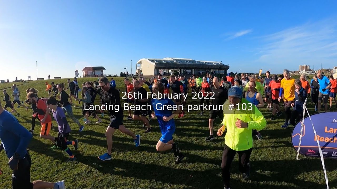 Lancing Beach Green parkrun #103 - February 26th 2022 (fast)