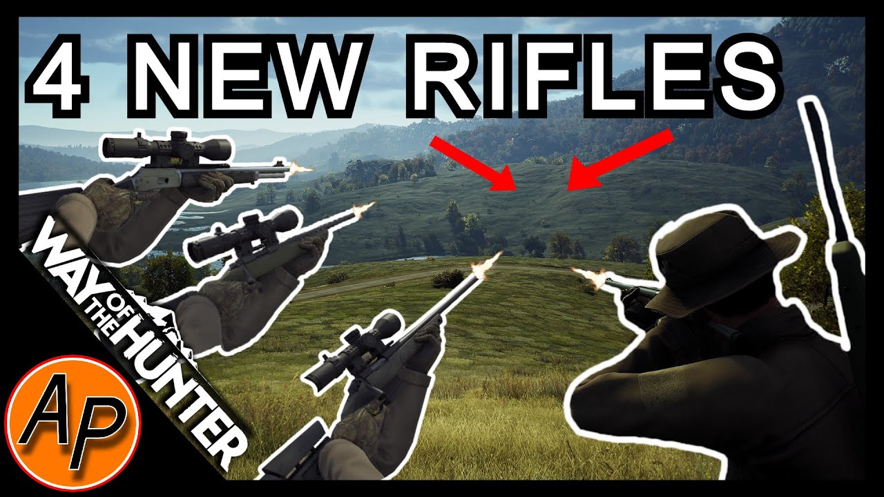 TESTING THE 4 NEWEST RIFLES IN WAY OF THE HUNTER (5 star roe deer)