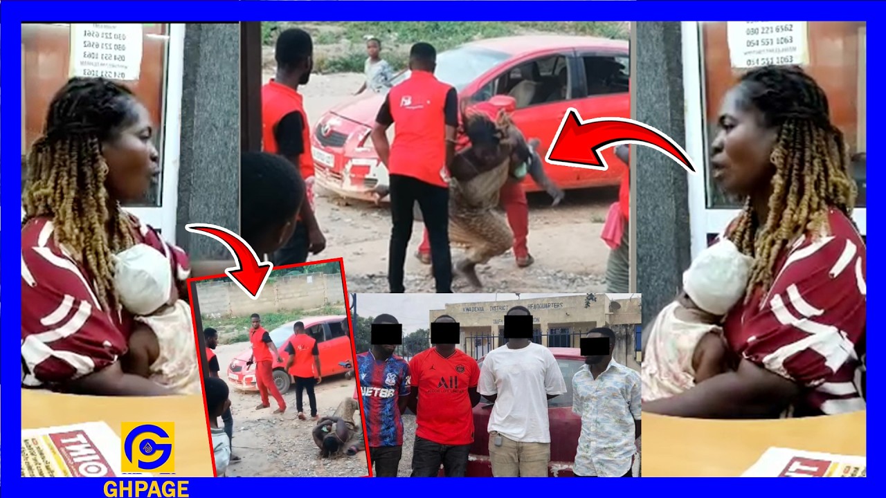 Viral Woman Who Was Bɛαtɛn By 4 Bills Credit Staffs Storms Adom Fm To Exp0se More