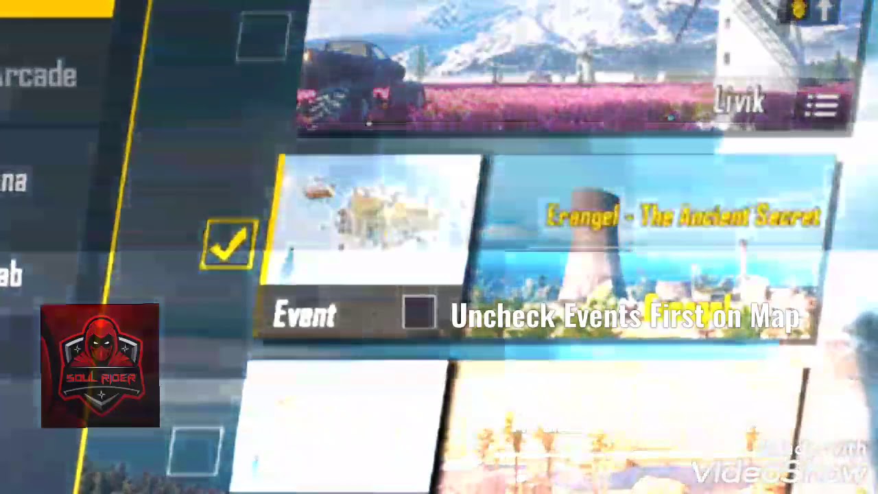 PUBG Mobile Call of The Pharaoh Key  All Location