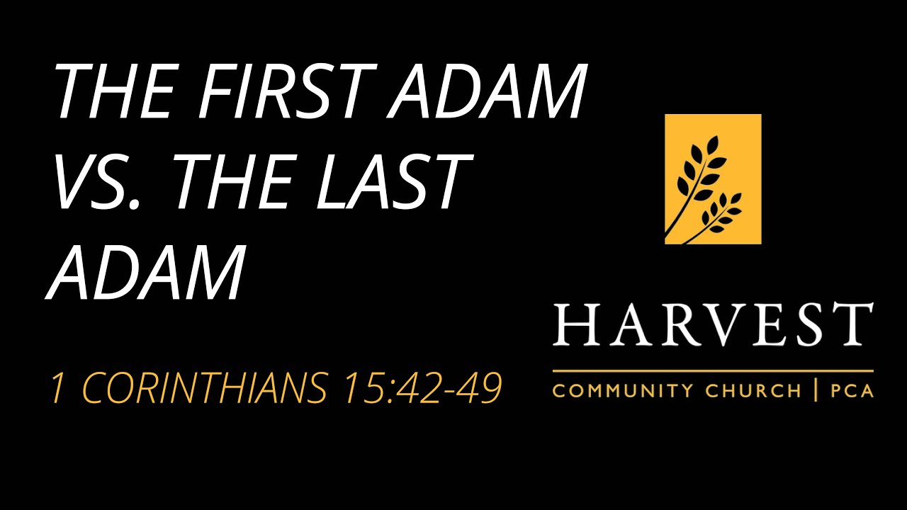 Sermon on 1 Corinthians 15:42-49 - &ldquo;The First Adam Vs  The Last Adam&rdquo; by Pastor Jacob Gerber