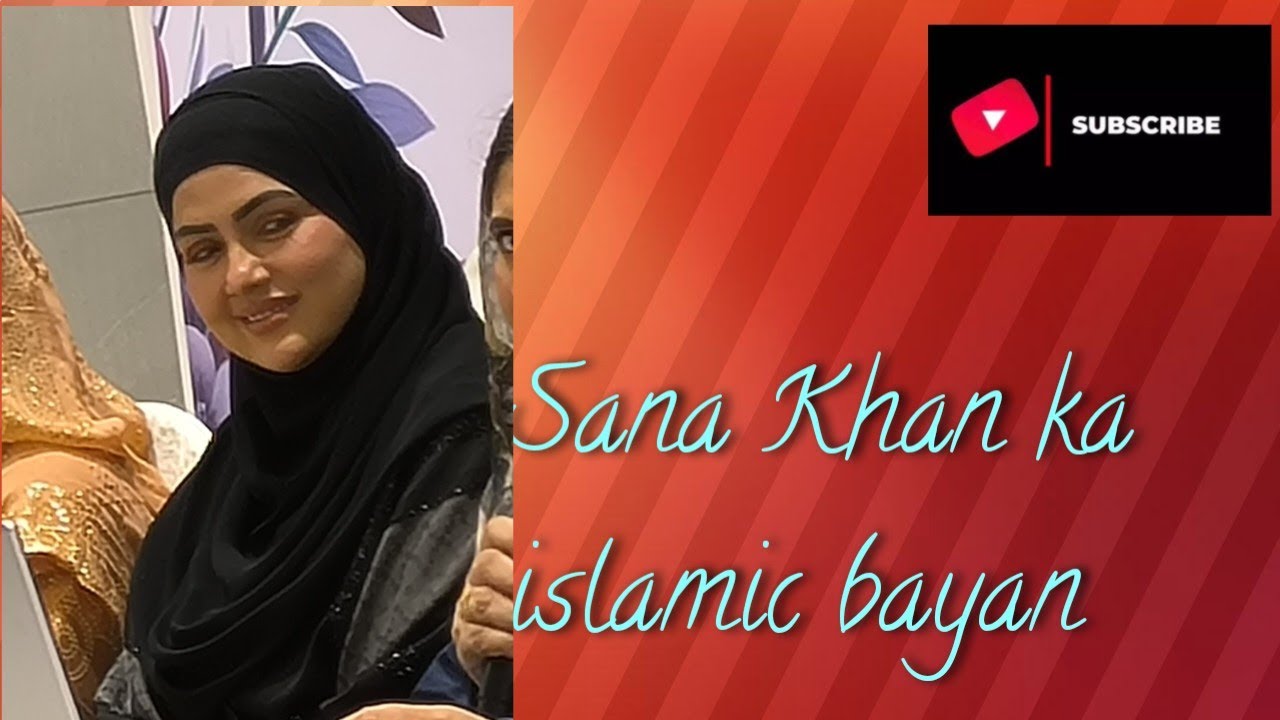A Day at Sana Khan Speech 