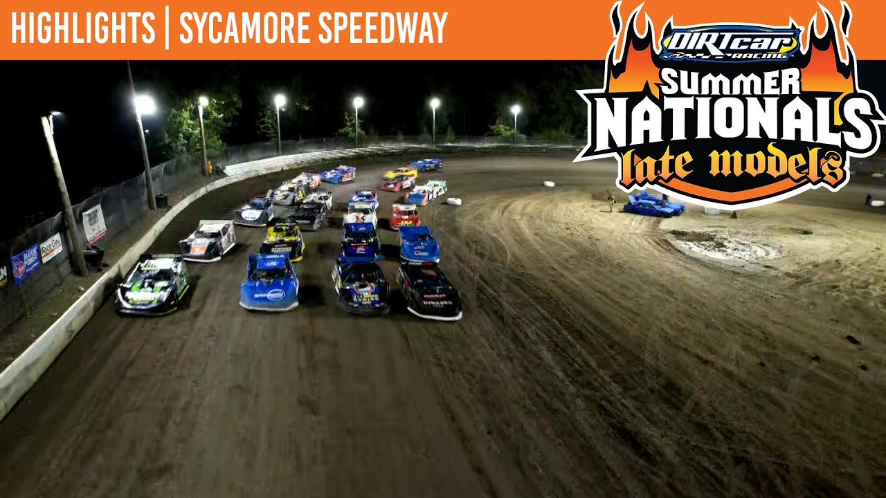 DIRTcar Summer Nationals Late Models | Sycamore Speedway | July 18, 2024 | HIGHLIGHTS