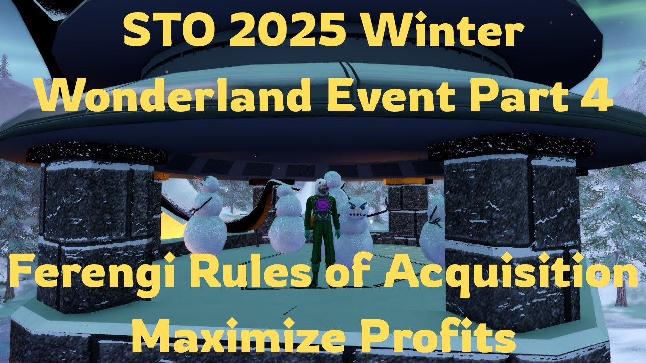 STO 2025 Winter Wonderland Event Part 4