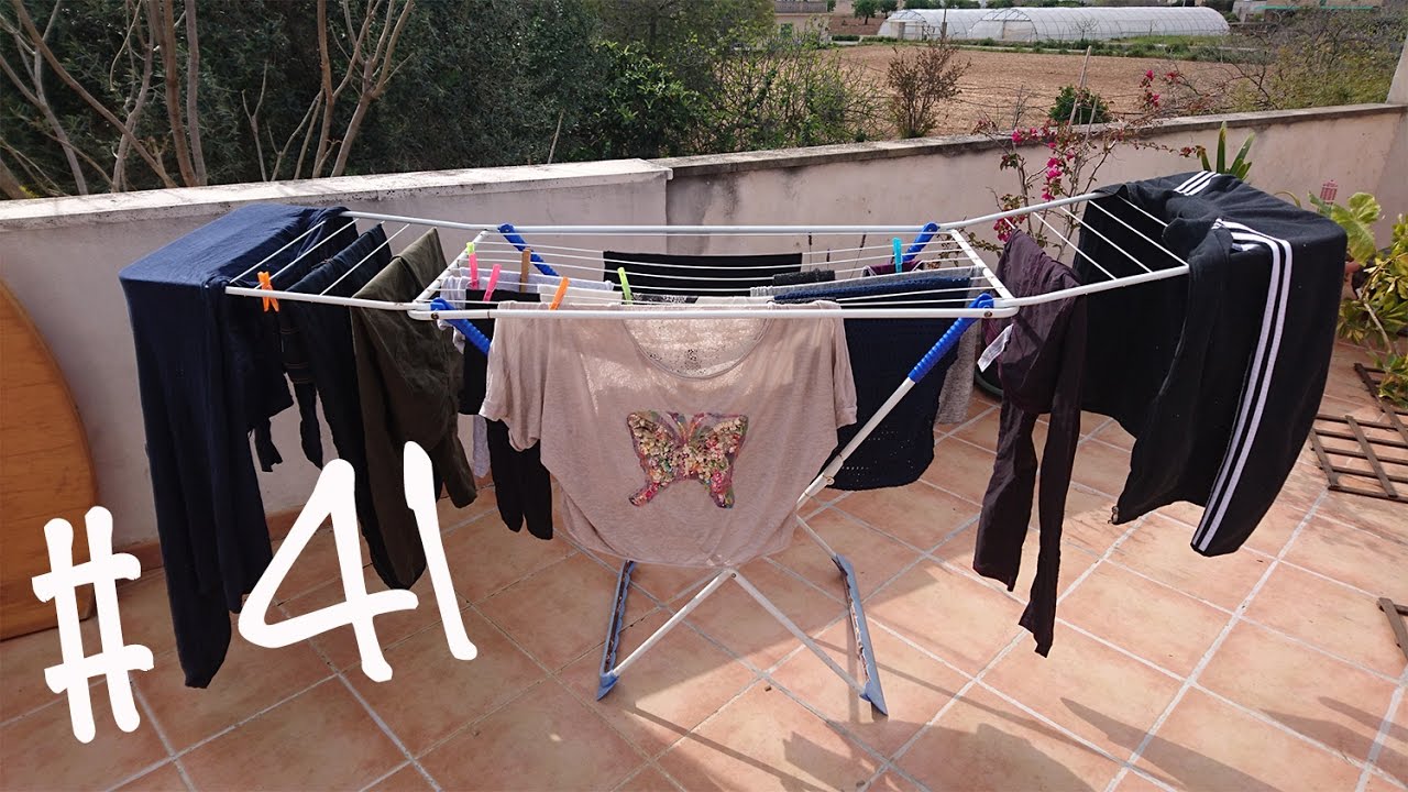 Guardar ropa rápido después de la lavadora, konmari # 41