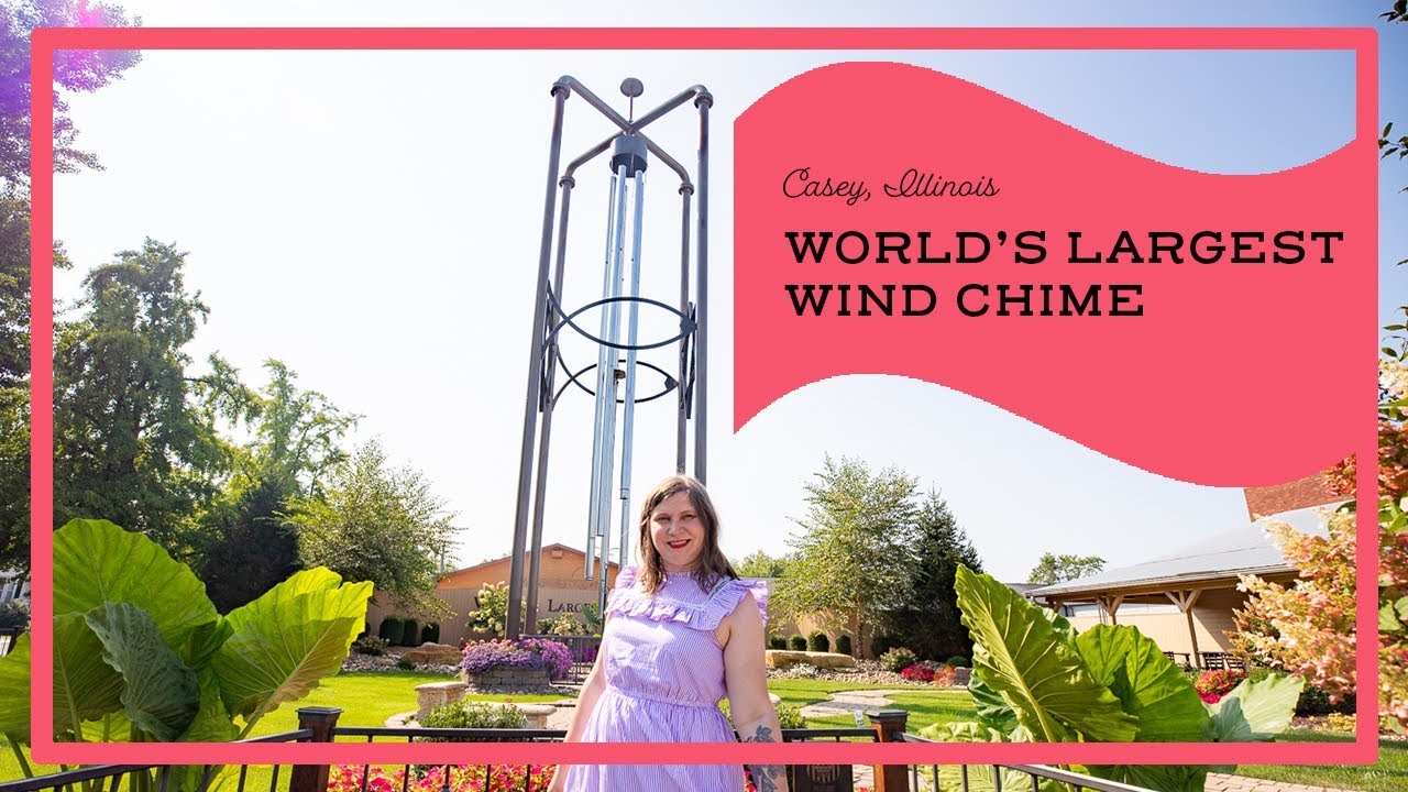 World's Largest Wind Chime in Casey, Illinois - Roadside Attractions