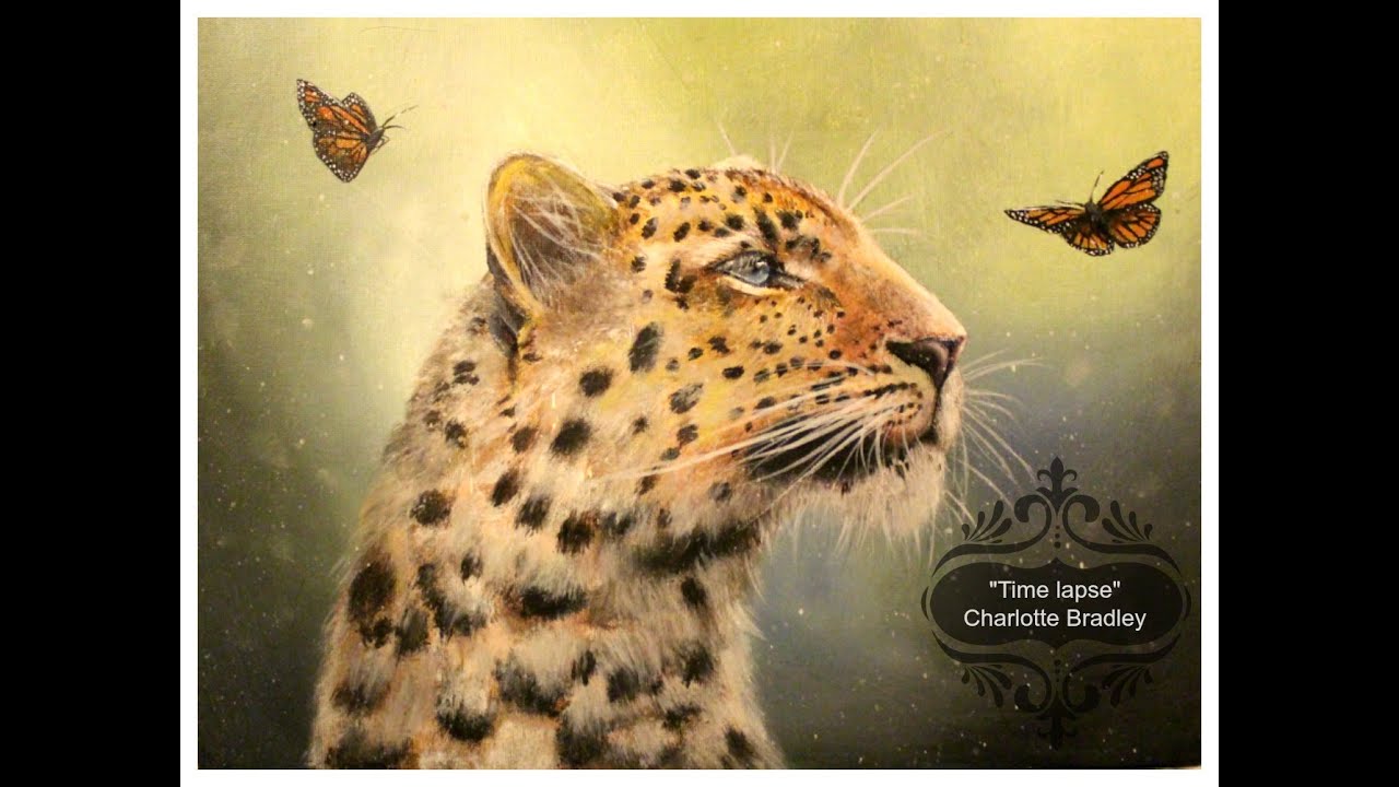 Leopard speed painting 