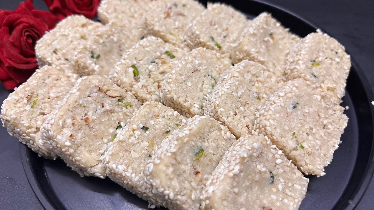 तिल मावा रोल ,मकर सक्रांति स्पेशल💕