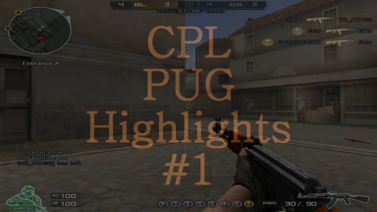 [CF]CommunityProLeague PUGs Highlights #1