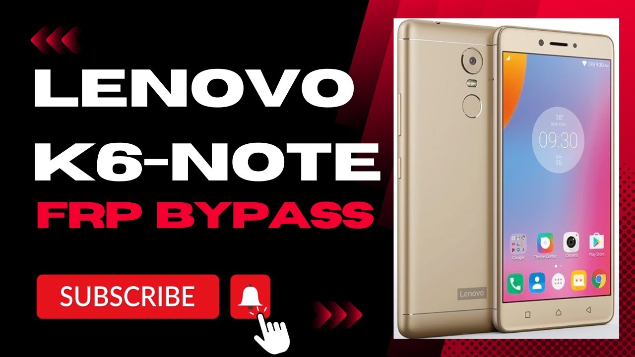 Lenovo K6 Note (K53a48) FRP Unlock or Google Account Bypass || Android 7 | 8 | 9 || Without PC