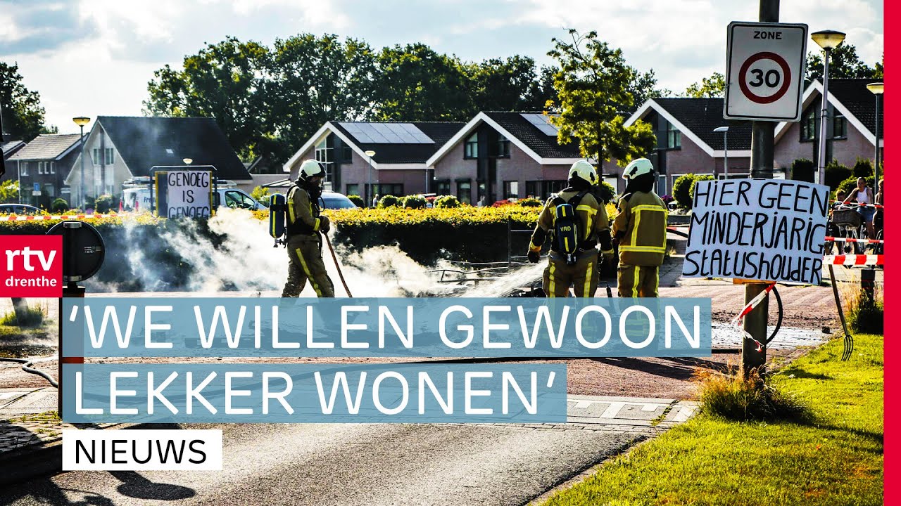 Inwoners en burgemeester om tafel over onrust statushouders & bijzondere wolken | RTV Drenthe