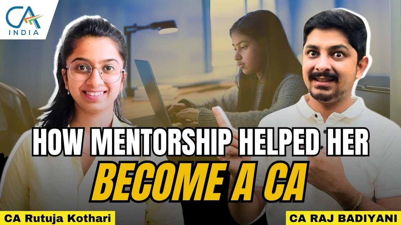 Does Mentorship really matter for CA Final? | CA Raj Badiyani