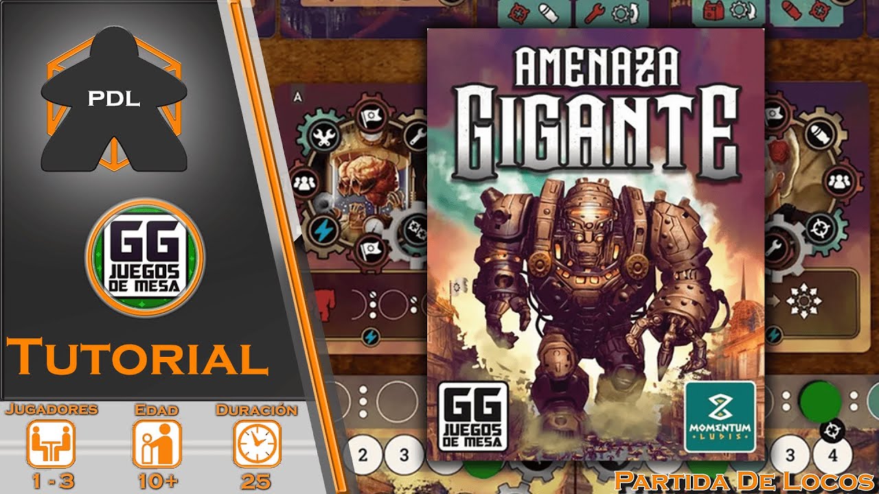 Amenaza Gigante ¿cómo se juega? | GG Juegos de Mesa | Carini - García | Partida de Locos