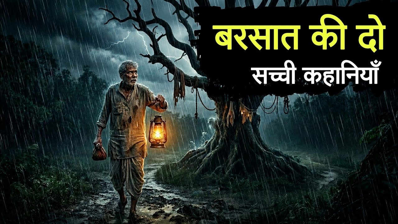 बरसात की दो सच्ची कहानियाँ। Monsoon Real Horror Stories। Dark Files