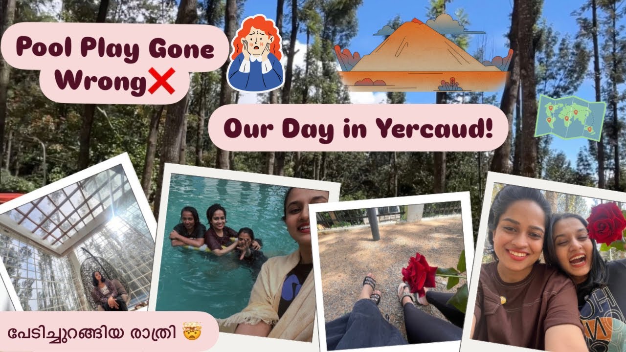 Розыгрыш с толканием бассейна в Sun Resort🏠Yercaud🏔️ Бег за машиной 🥲 День из нашей жизни!💕Тамил ...