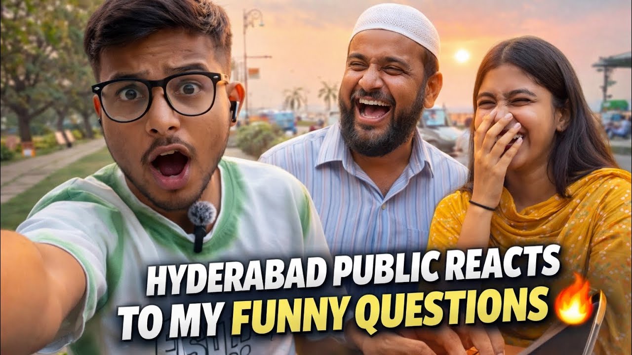 Hyderabad Public Reacts to My Funny Questions 🤣🔥 (Unexpected Answers!)