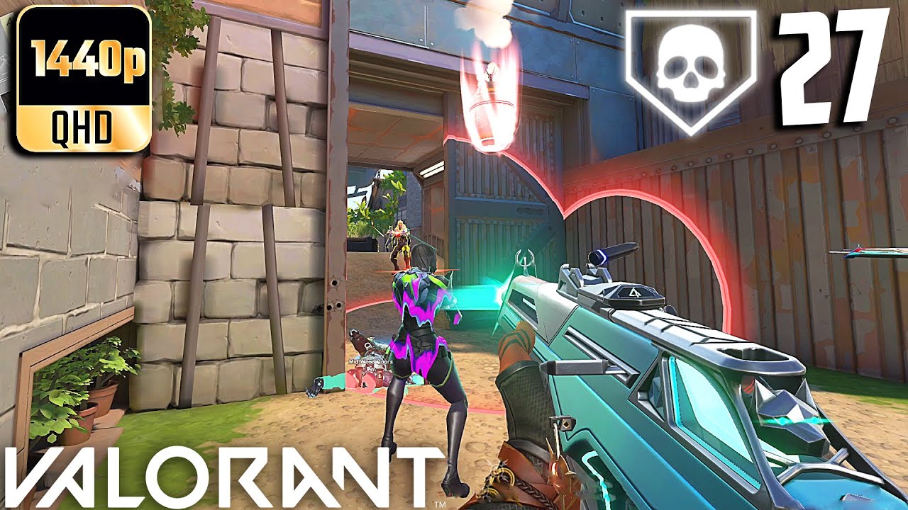 Valorant- 27 Kills As Raze On Breeze Unrated Full Gameplay #110! (No Commentary)