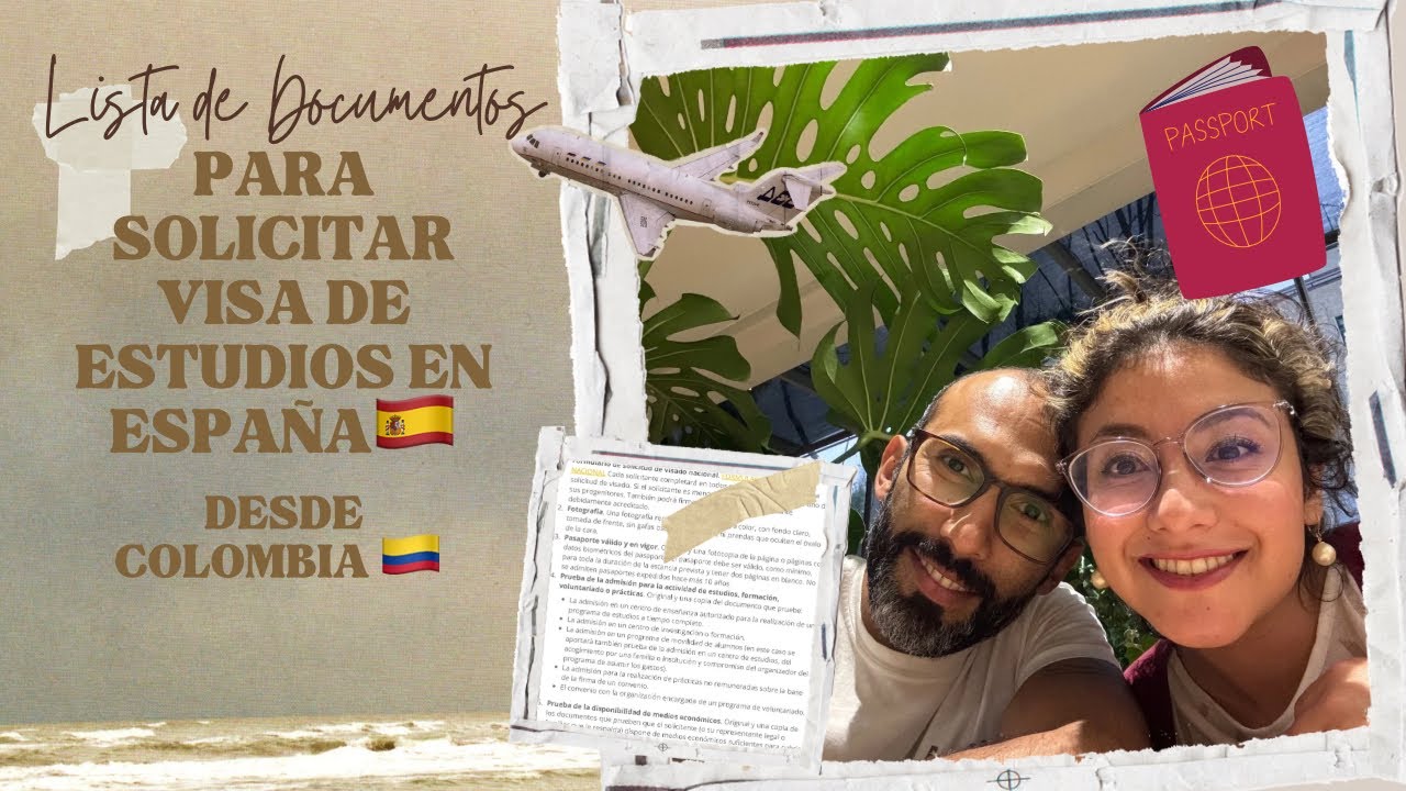 ¿CÓMO solicitar la visa DE estudio en España desde Colombia? 2024 #emigraraespaña
