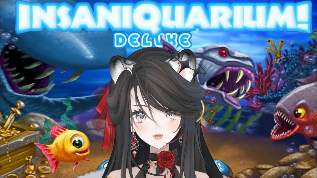 【Insaniquarium】another day another iwak#chionecharmaine #vtuberid #vtuberindonesia #ChioneAir