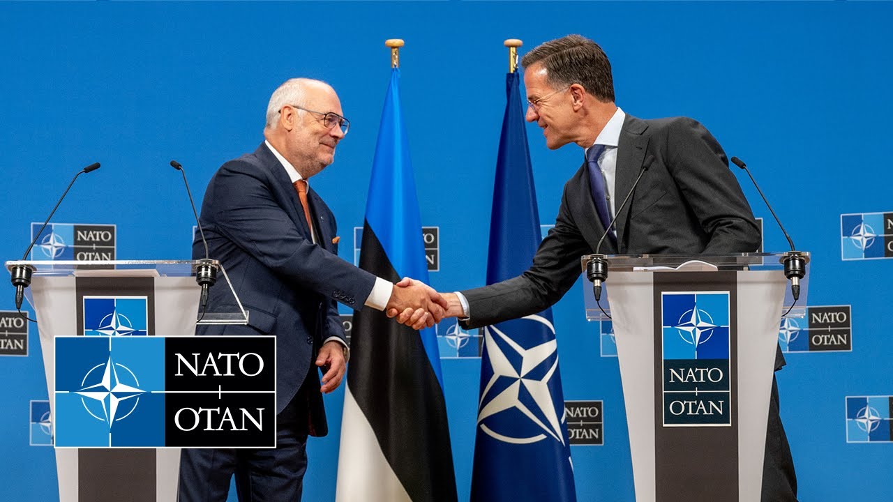 NATO Secretary General with the President of Estonia Alar Karis 🇪🇪, 03 SEP 2025
