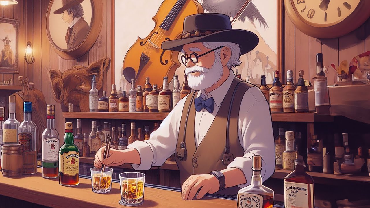 Feel Like Drink Whiskey Tonight Mix [Lofi Hip hop / Chill beats] Deep think / Relax / Sleep