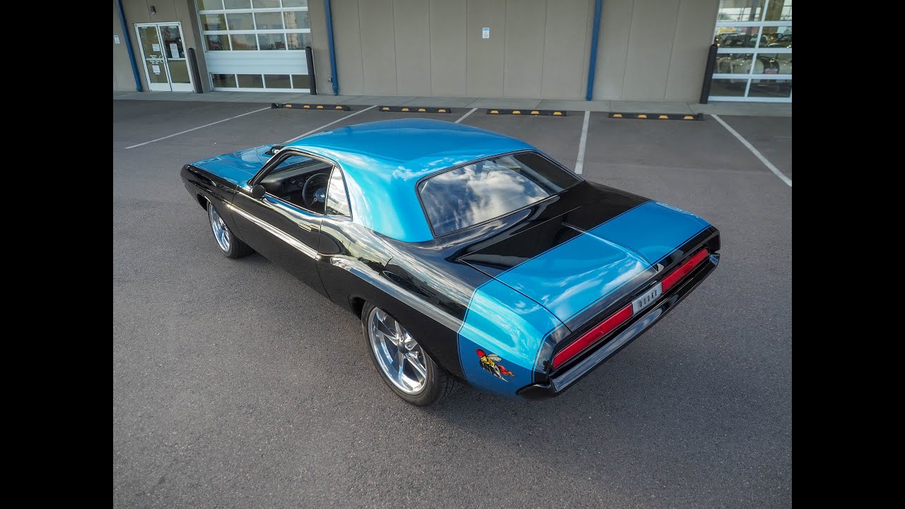 Restomod 1970 Dodge Challenger Fuel Injected 512 V8 Custom Interior