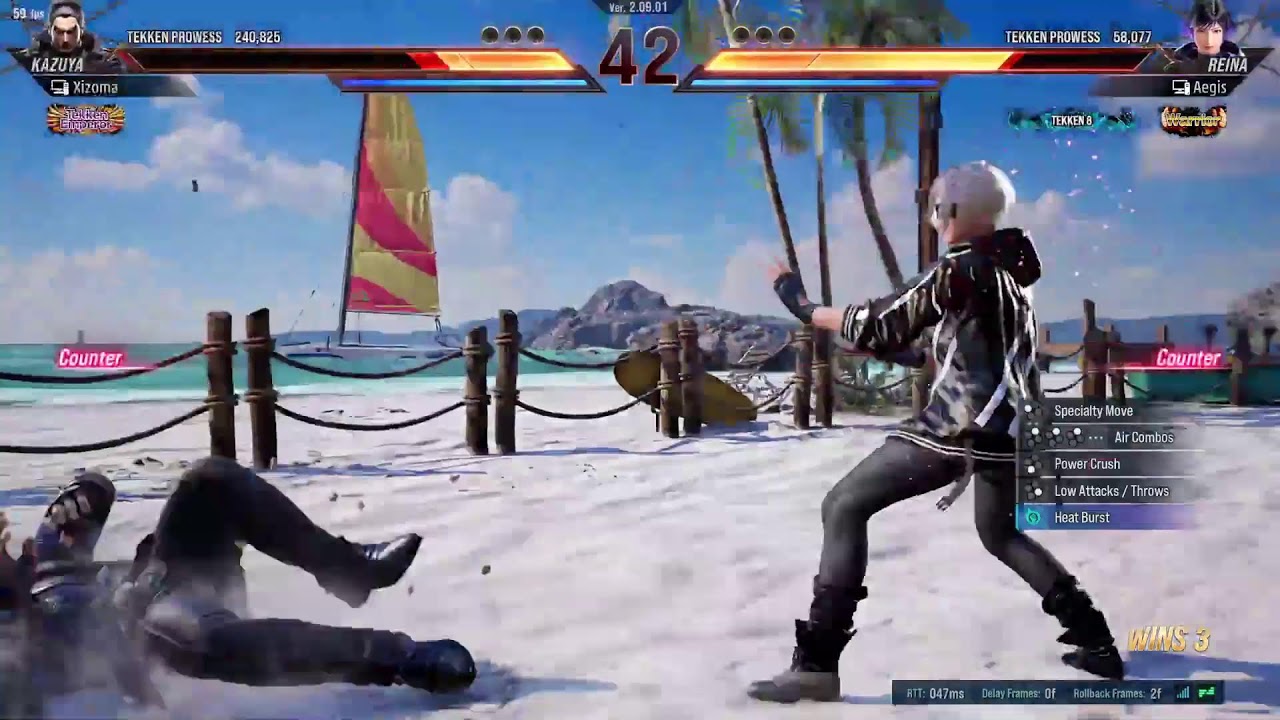 The Tekken Emperor grind with Kazuya
