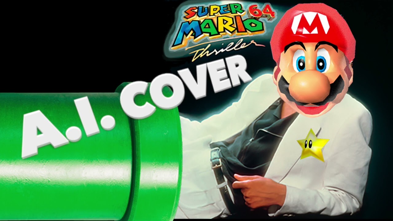 A.I. COVER Mario Singing Michael Jackson´s 