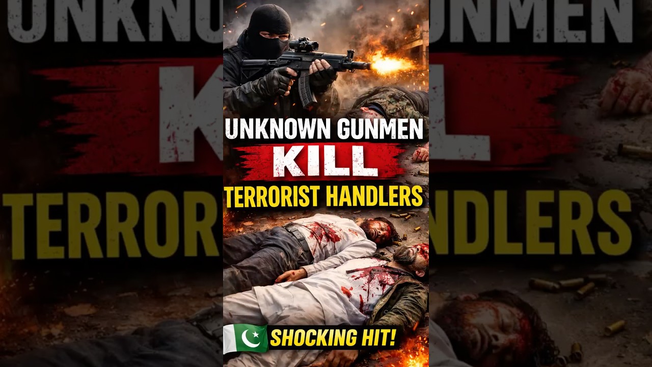 Unknown Gunmen Kill Terrorist Handlers | Pakistan Shocked 🇵🇰