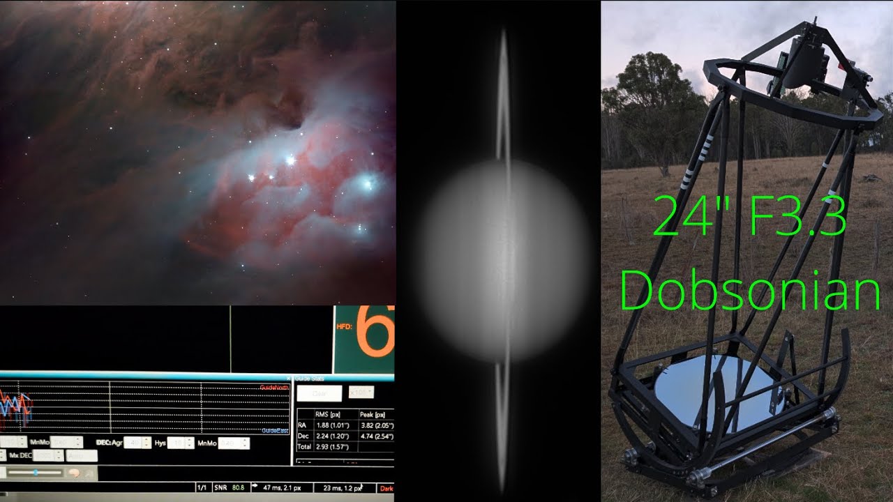 PHD2 — Руководство 24-дюймовым Добсоновским рудником — Обновление