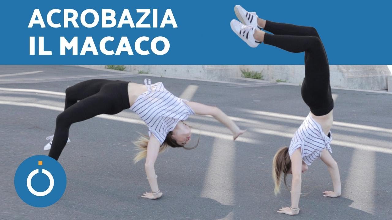 Come fare il MACACO - Video tutorial ITALIANO: acrobazie da terra