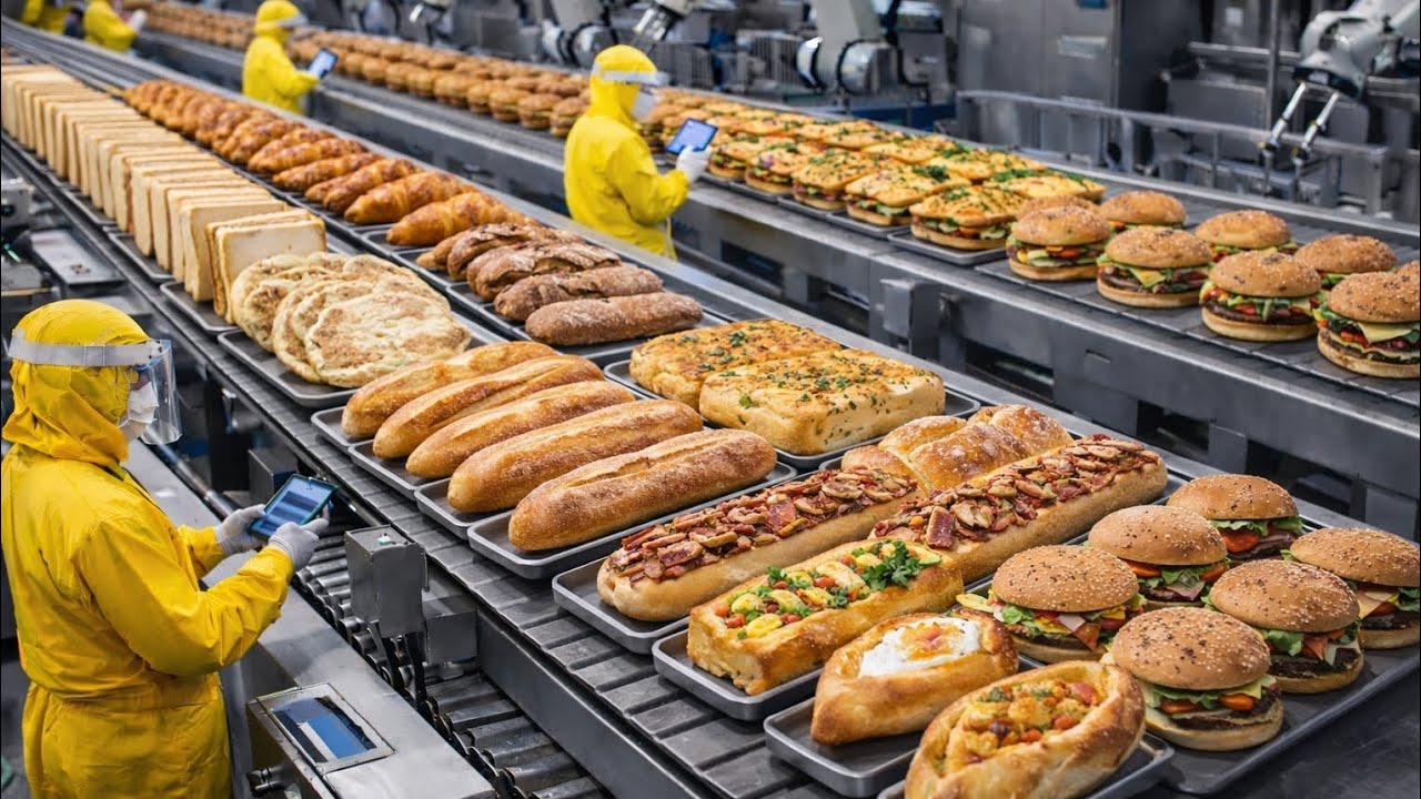 How International Breads Are Made | Inside a Modern Bakery Factory