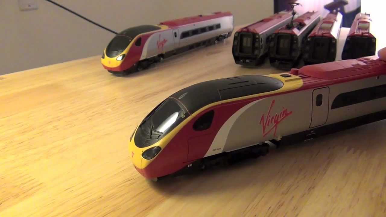 Hornby's Virgin Pendolino Class 390