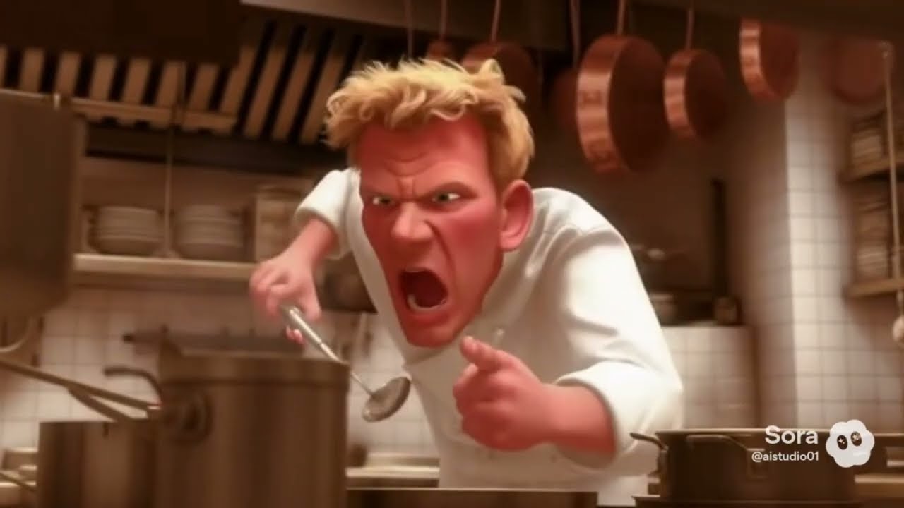AI Imagined a Chaotic Cooking Movie Crossover